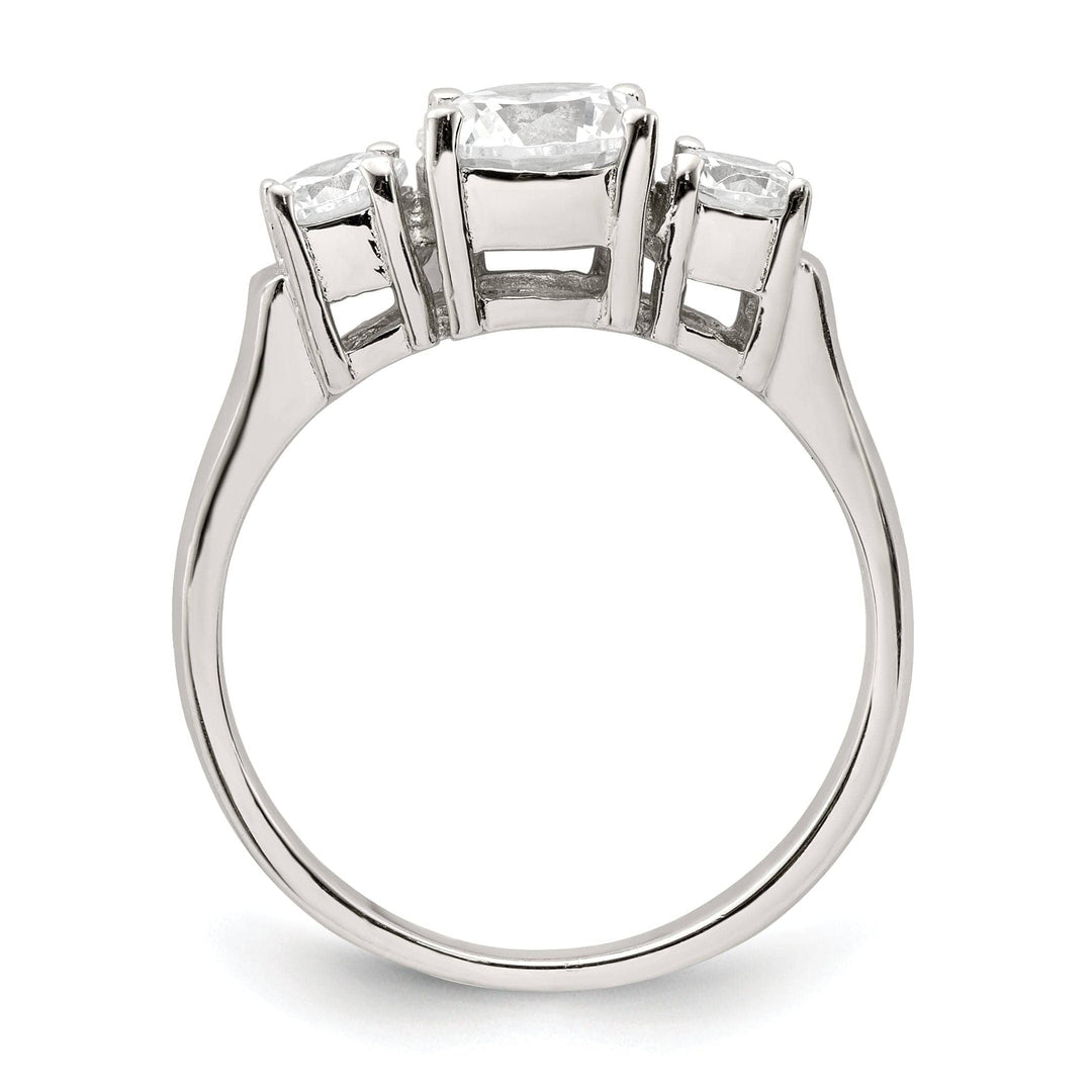 Lovely Rita's Ring Sterling Silver Cubic Zirconia Band Rings