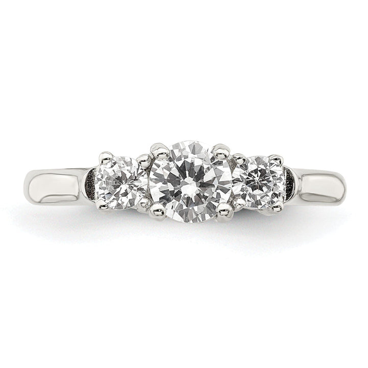 Lovely Rita's Ring Sterling Silver Cubic Zirconia Band Rings