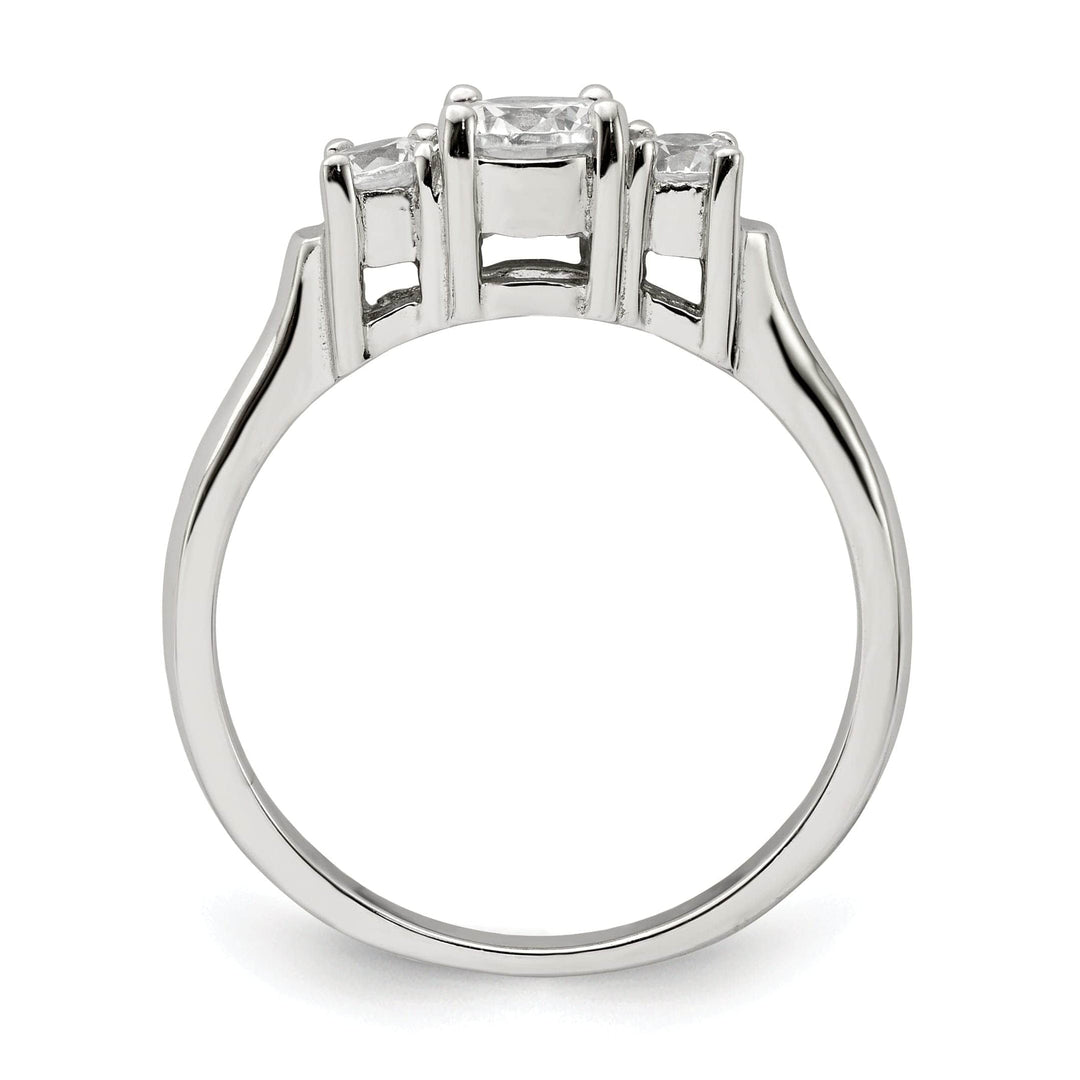 Lovely Rita's Ring Sterling Silver Cubic Zirconia Band Rings