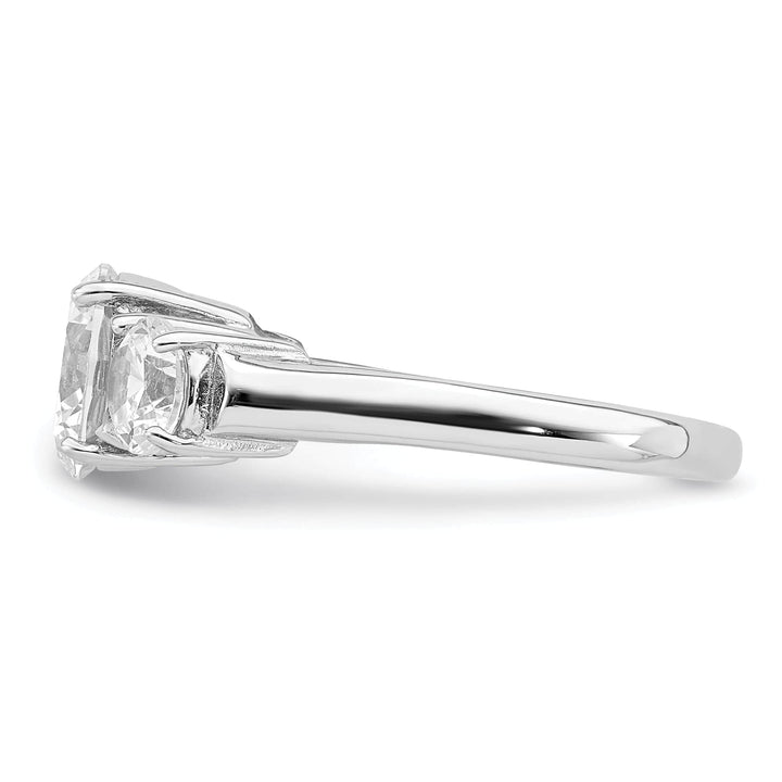 Lovely Rita's Ring Sterling Silver Cubic Zirconia Band Rings