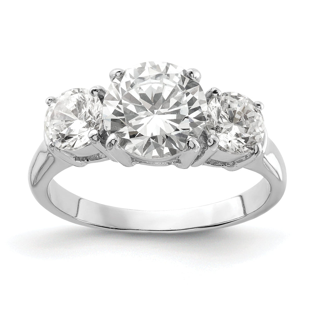 Lovely Rita's Ring Sterling Silver Cubic Zirconia Band Rings