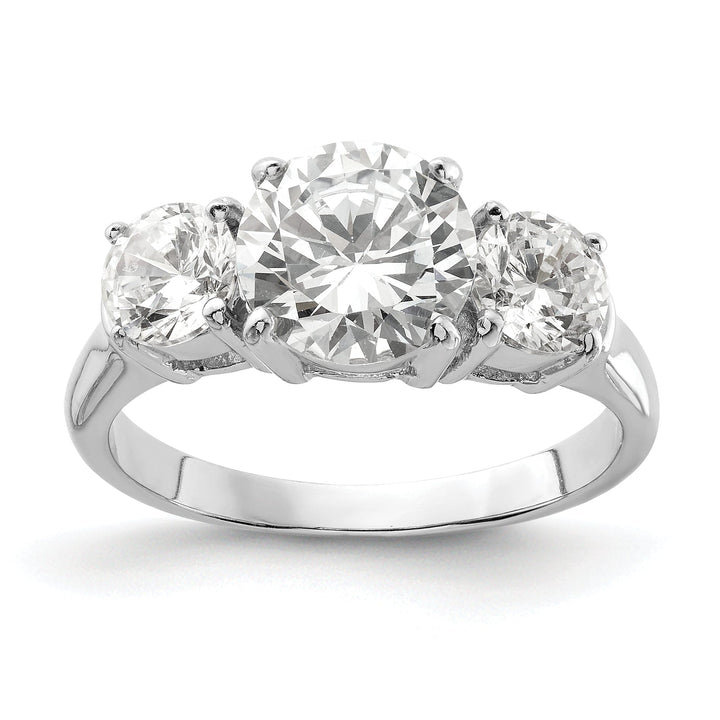 Lovely Rita's Ring Sterling Silver Cubic Zirconia Band Rings