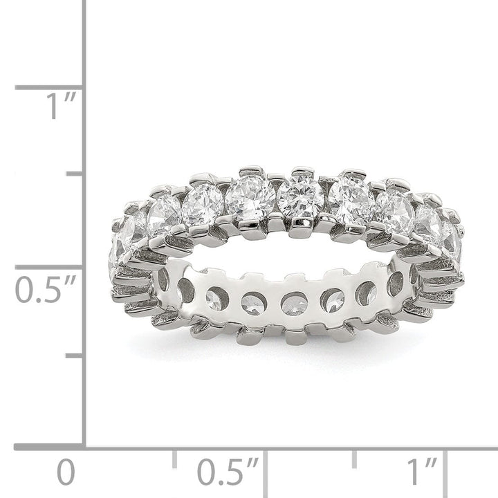 Lovely Rita's Ring Sterling Silver Cubic Zirconia Band Rings