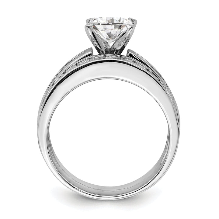 Lovely Rita's Ring Sterling Silver Cubic Zirconia Band Rings Set