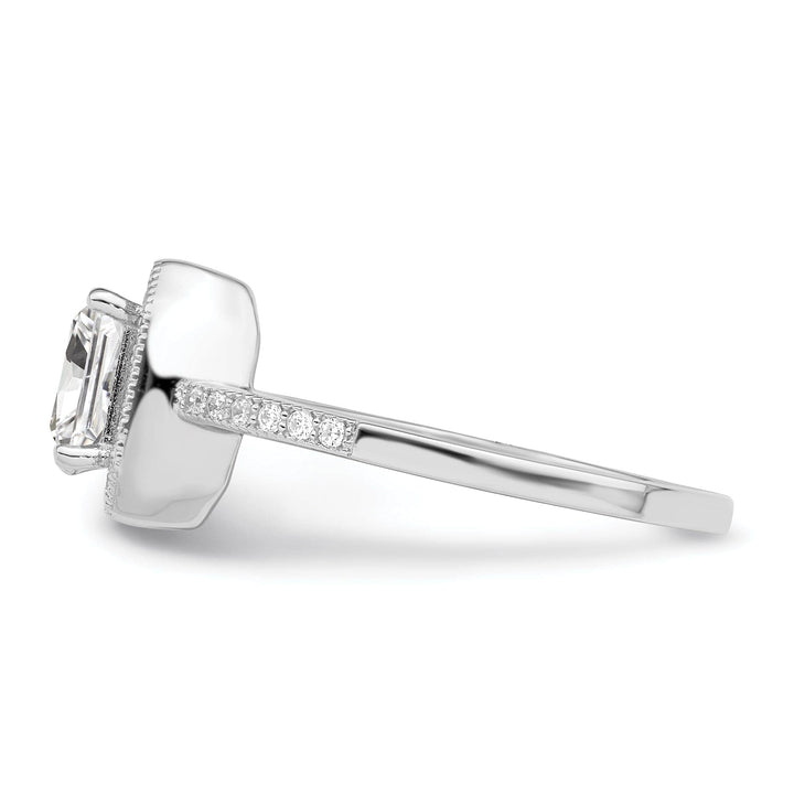 Lovely Rita's Ring Sterling Silver Cubic Zirconia Fancy Ring