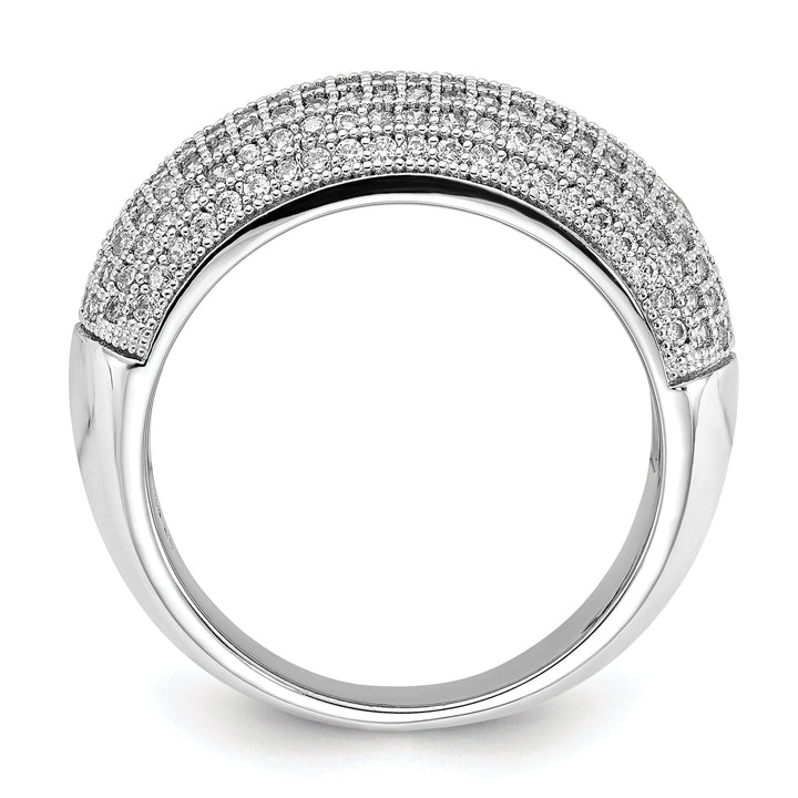 Lovely Rita's Ring Sterling Silver Cubic Zirconia Polished Ring