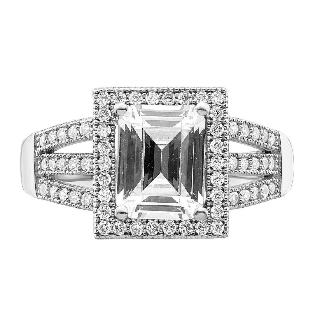 Lovely Rita's Ring Sterling Silver Cubic Zirconia Ring
