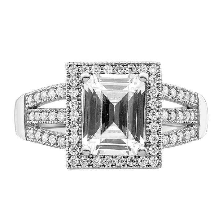 Lovely Rita's Ring Sterling Silver Cubic Zirconia Ring