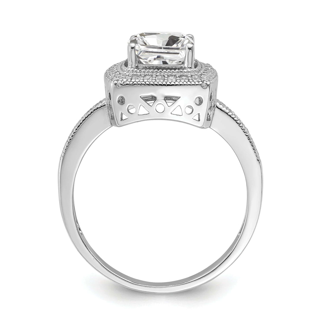 Lovely Rita's Ring Sterling Silver Cubic Zirconia Ring