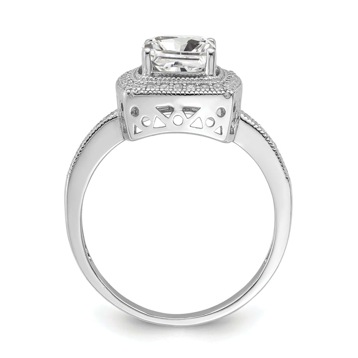 Lovely Rita's Ring Sterling Silver Cubic Zirconia Ring