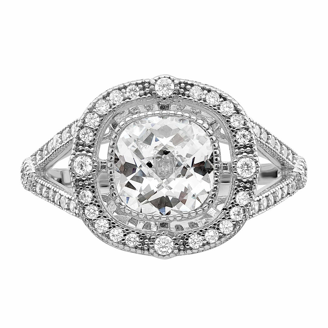 Lovely Rita's Ring Sterling Silver Cubic Zirconia Ring