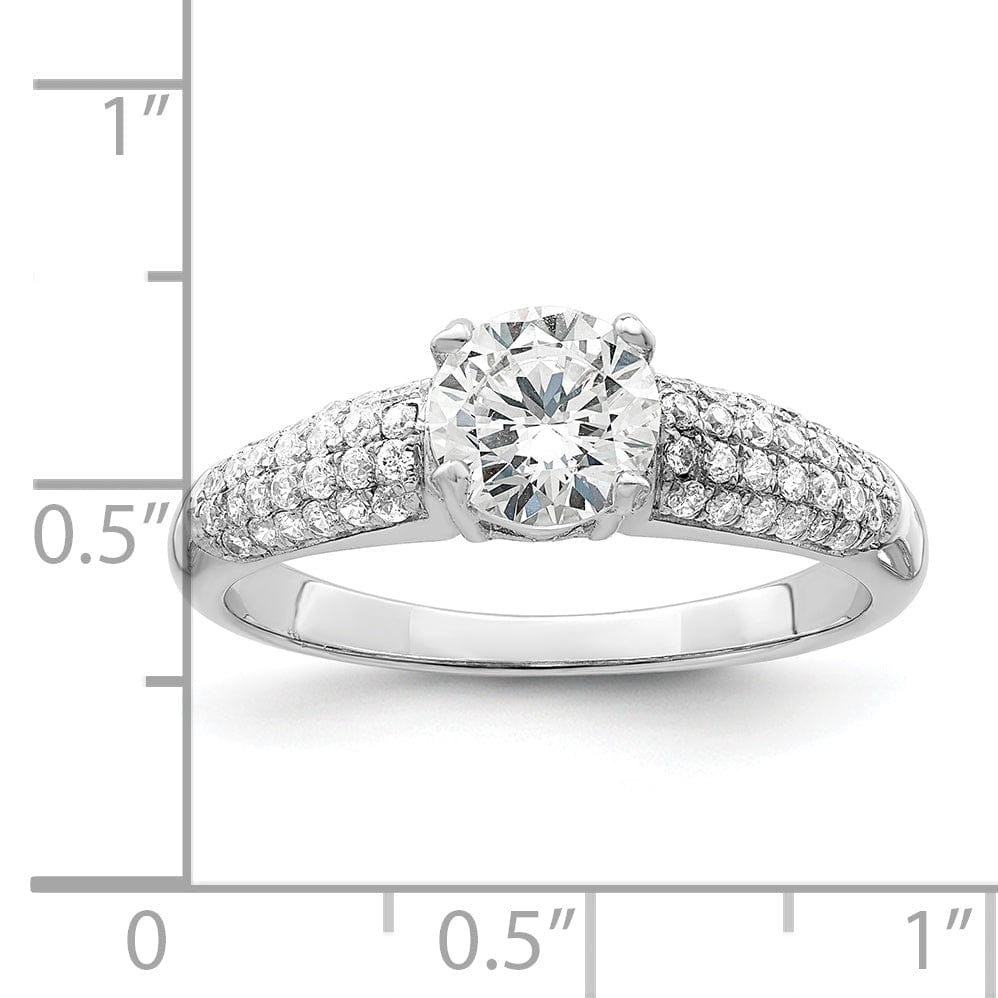 Lovely Rita's Ring Sterling Silver Cubic Zirconia Ring