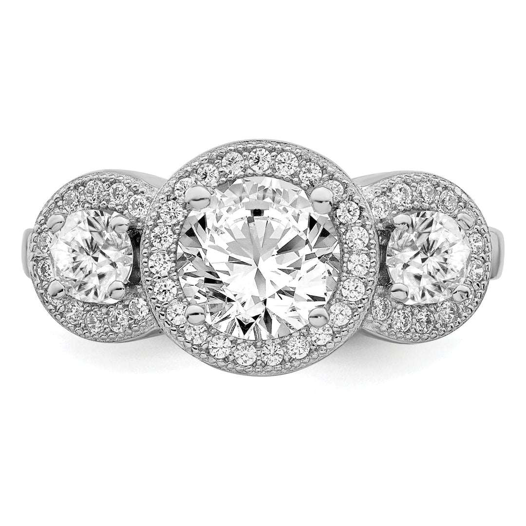 Lovely Rita's Ring Sterling Silver Cubic Zirconia Ring