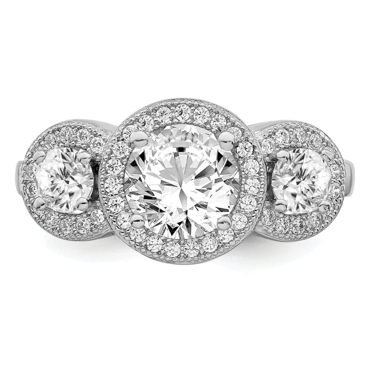 Lovely Rita's Ring Sterling Silver Cubic Zirconia Ring