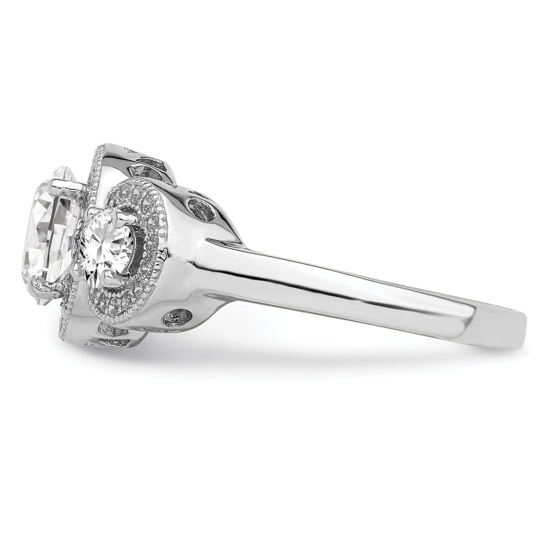 Lovely Rita's Ring Sterling Silver Cubic Zirconia Ring