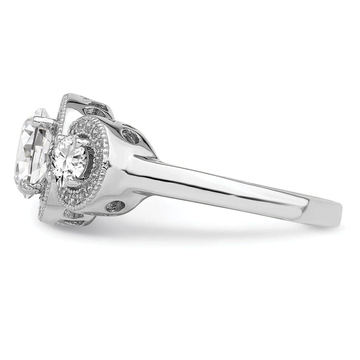 Lovely Rita's Ring Sterling Silver Cubic Zirconia Ring