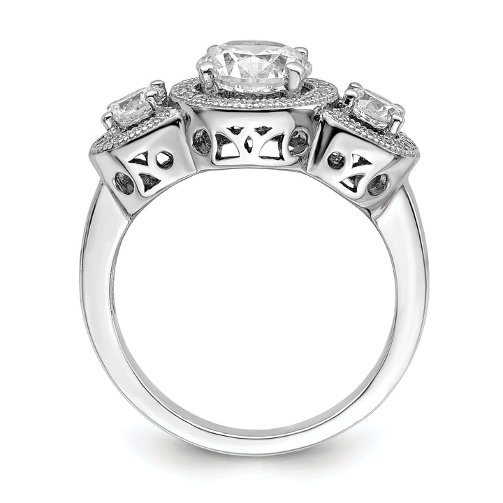 Lovely Rita's Ring Sterling Silver Cubic Zirconia Ring