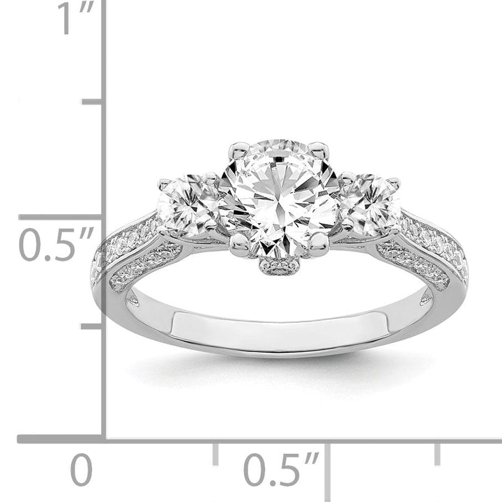 Lovely Rita's Ring Sterling Silver Cubic Zirconia Ring