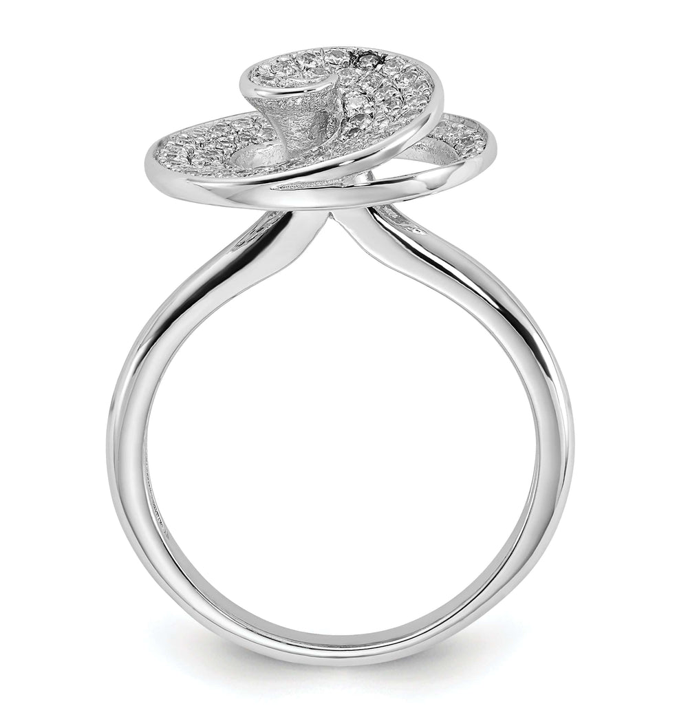 Lovely Rita's Ring Sterling Silver Cubic Zirconia Ring