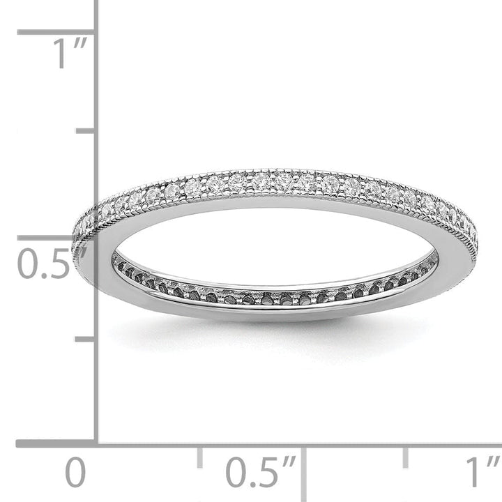 Lovely Rita's Ring Sterling Silver Cubic Zirconia Ring