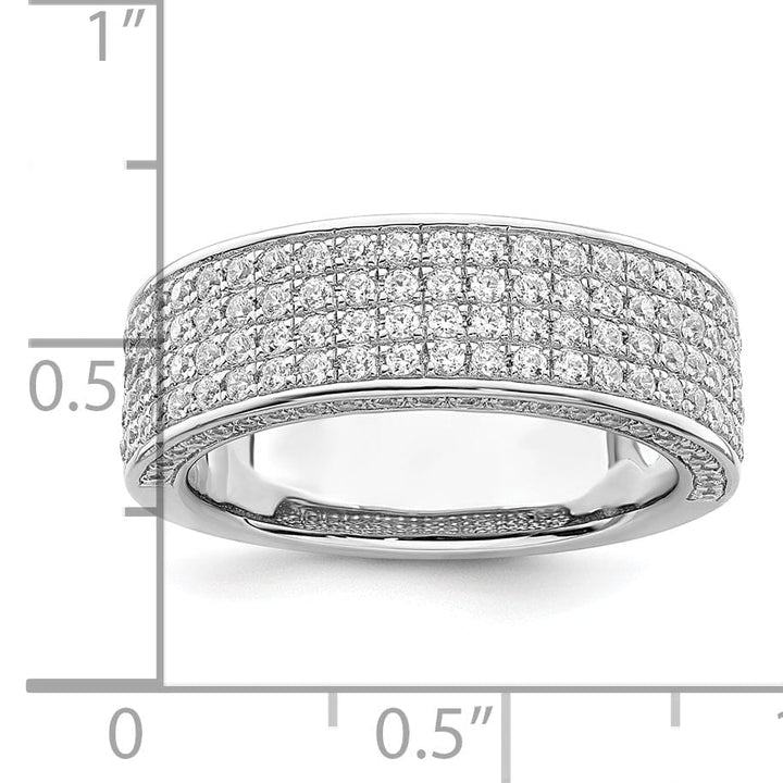 Lovely Rita's Ring Sterling Silver Cubic Zirconia Ring