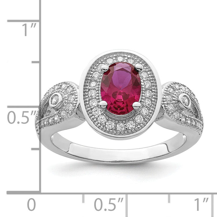 Lovely Rita's Ring Sterling Silver Cubic Zirconia Ring