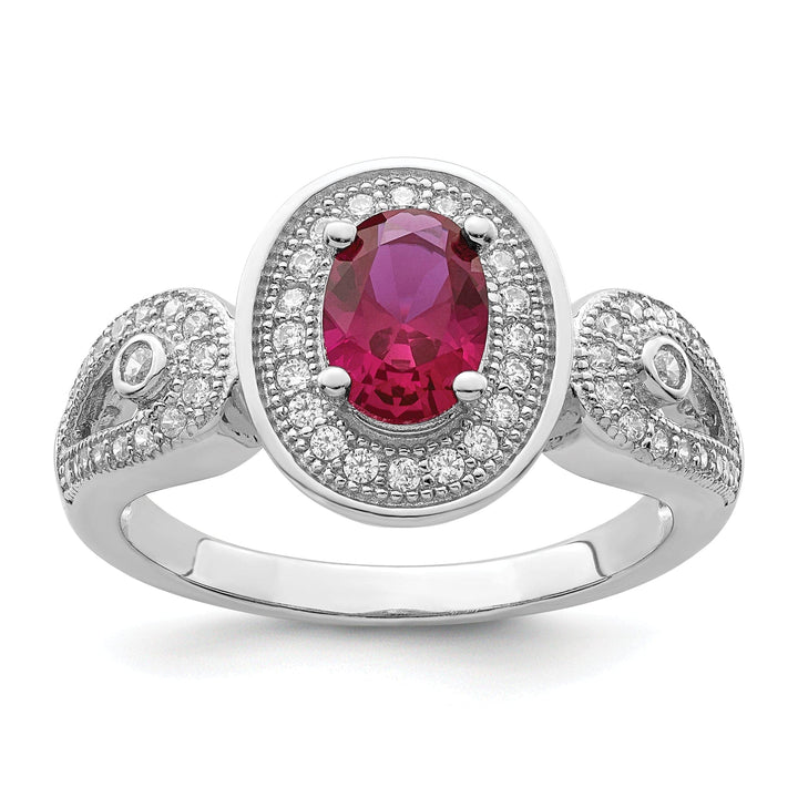 Lovely Rita's Ring Sterling Silver Cubic Zirconia Ring