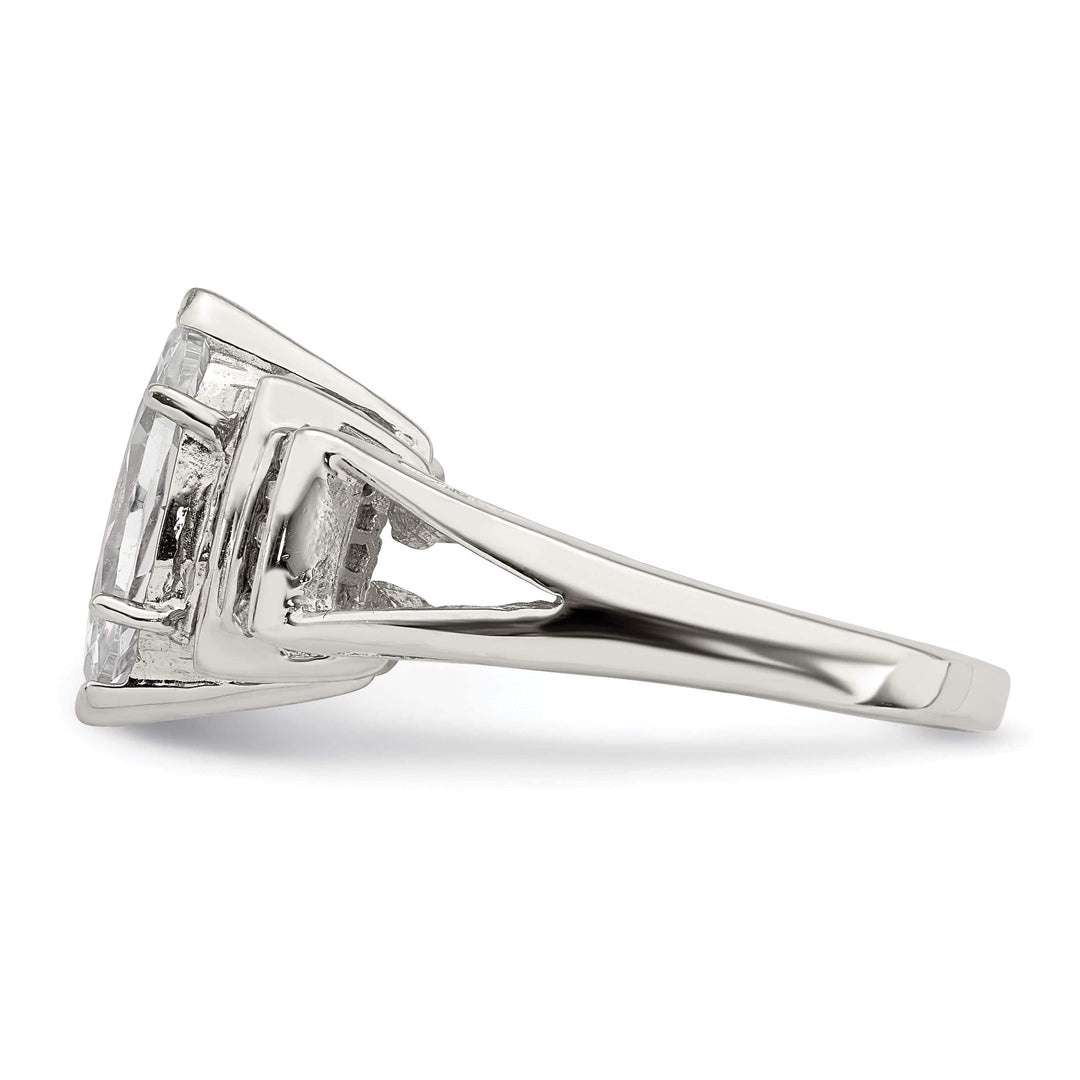 Lovely Rita's Ring Sterling Silver Fancy Cubic Zirconia Ring