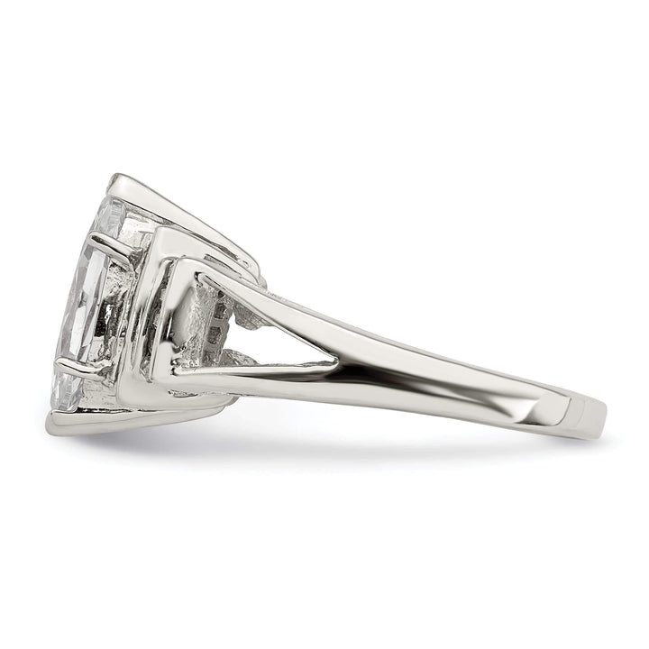 Lovely Rita's Ring Sterling Silver Fancy Cubic Zirconia Ring
