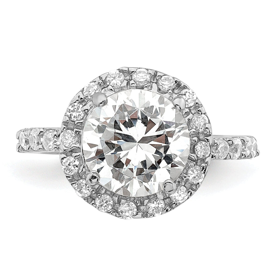 Lovely Rita's Ring Sterling Silver Fancy Cubic Zirconia Ring