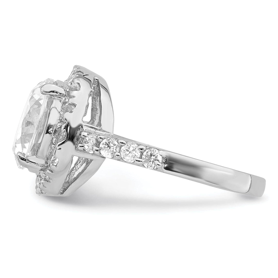 Lovely Rita's Ring Sterling Silver Fancy Cubic Zirconia Ring
