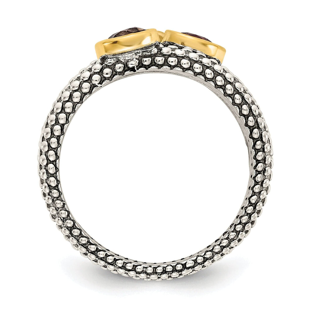 Shey Couture Ring Sterling Silver Gold-plated Gemstone Rings