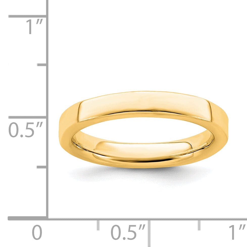 Stackable Expressions Ring Sterling Silver Gold-Plated Ring