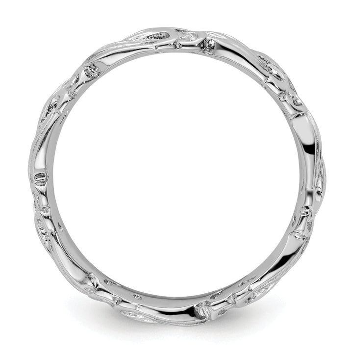 Stackable Expressions Ring Sterling Silver Polished Ring