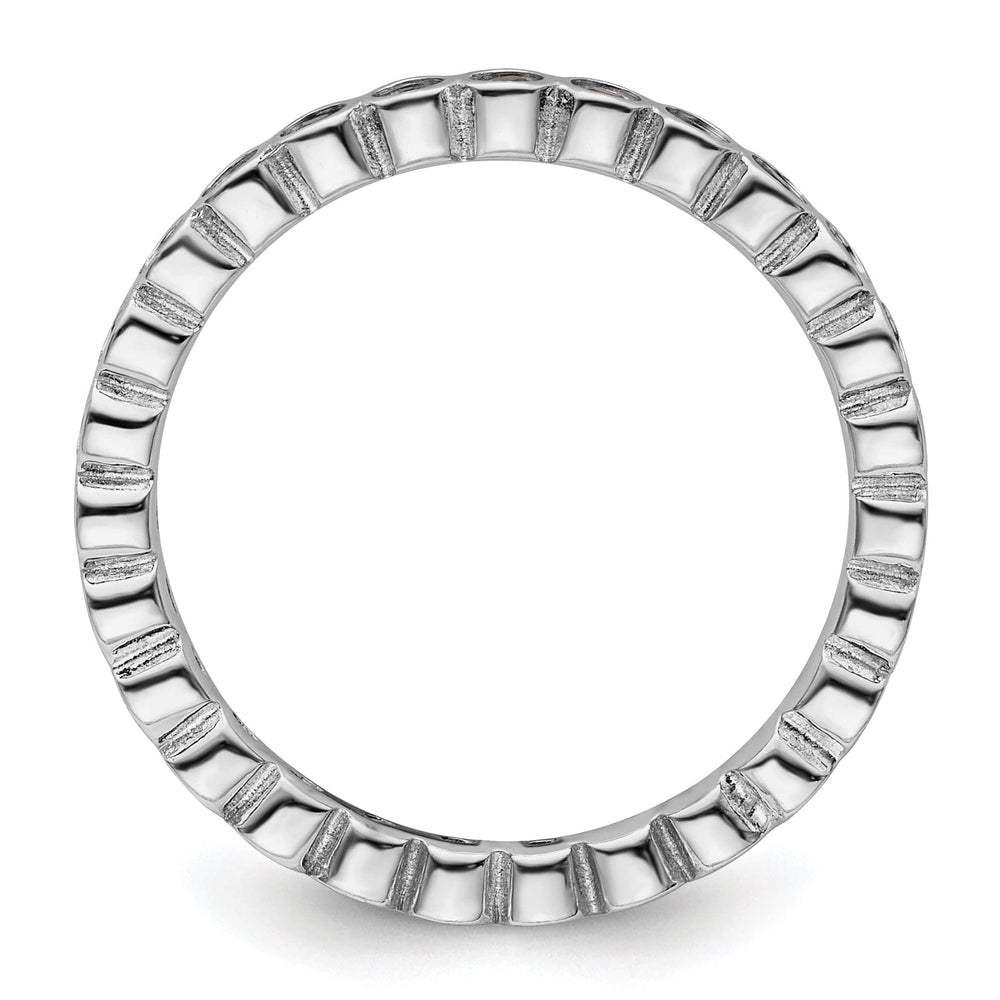 Stackable Expressions Ring Sterling Silver Rhodolite Garnet Ring