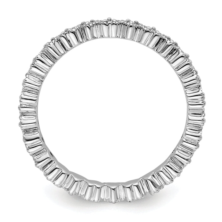 Stackable Expressions Ring Sterling Silver Stackable Expressions Diamond Ring