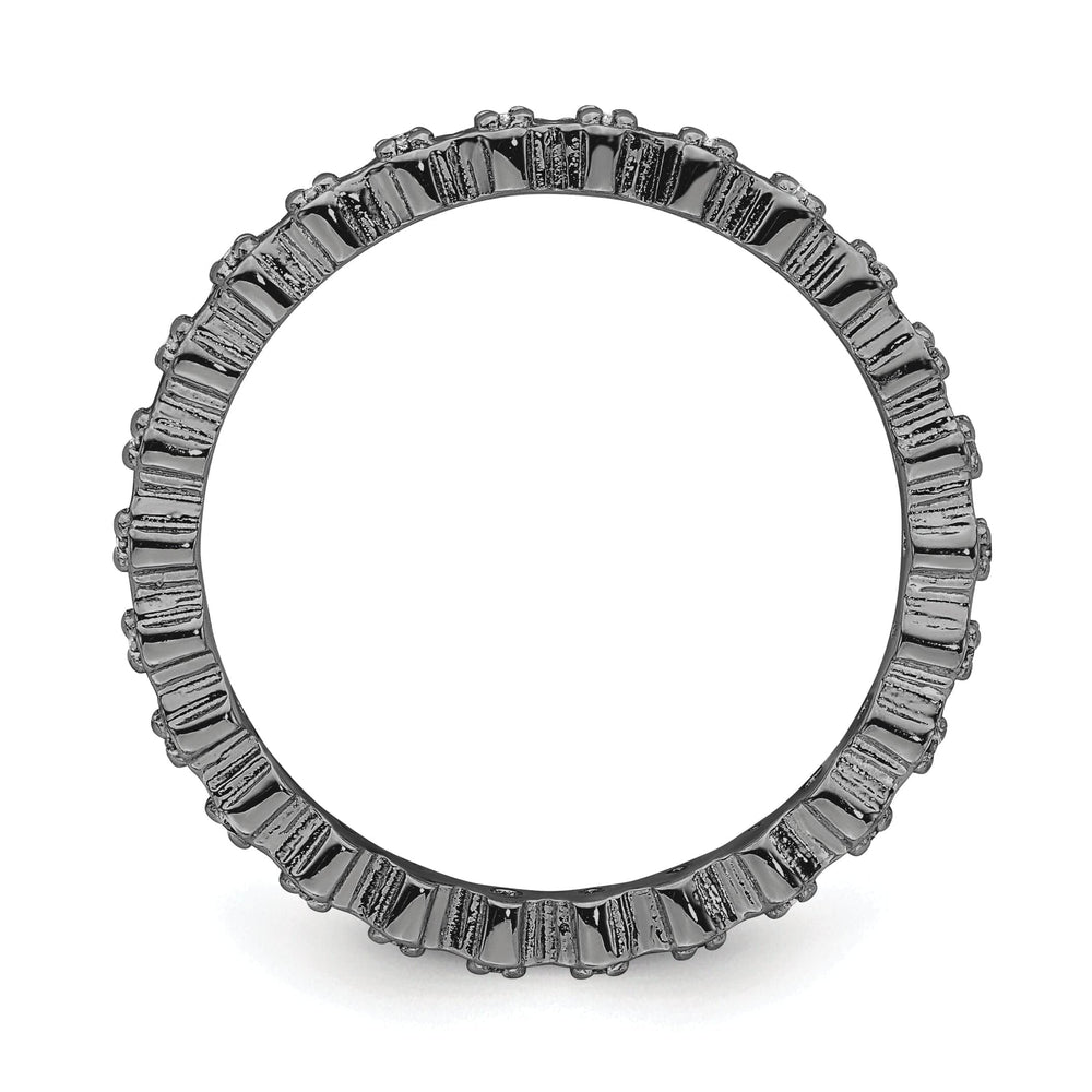 Stackable Expressions Ring Sterling Silver Stackable Expressions Diamond Ring