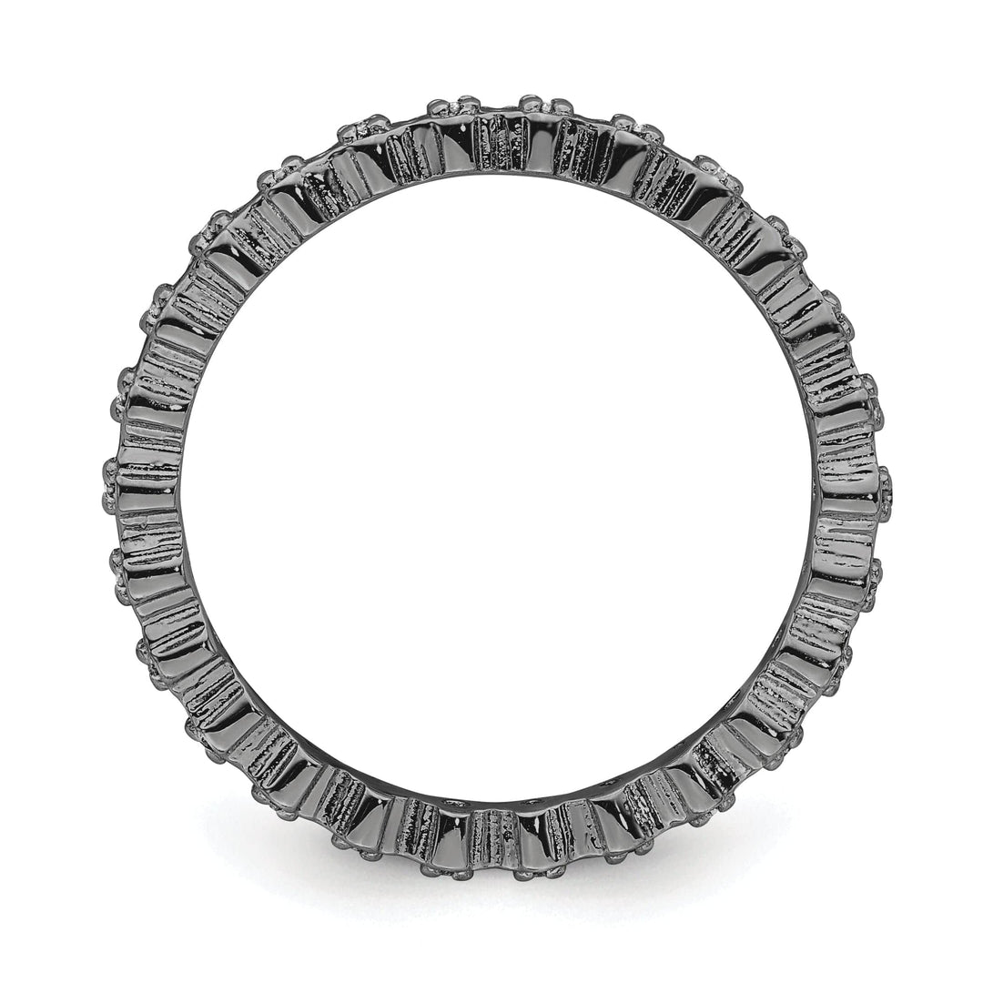 Stackable Expressions Ring Sterling Silver Stackable Expressions Diamond Ring