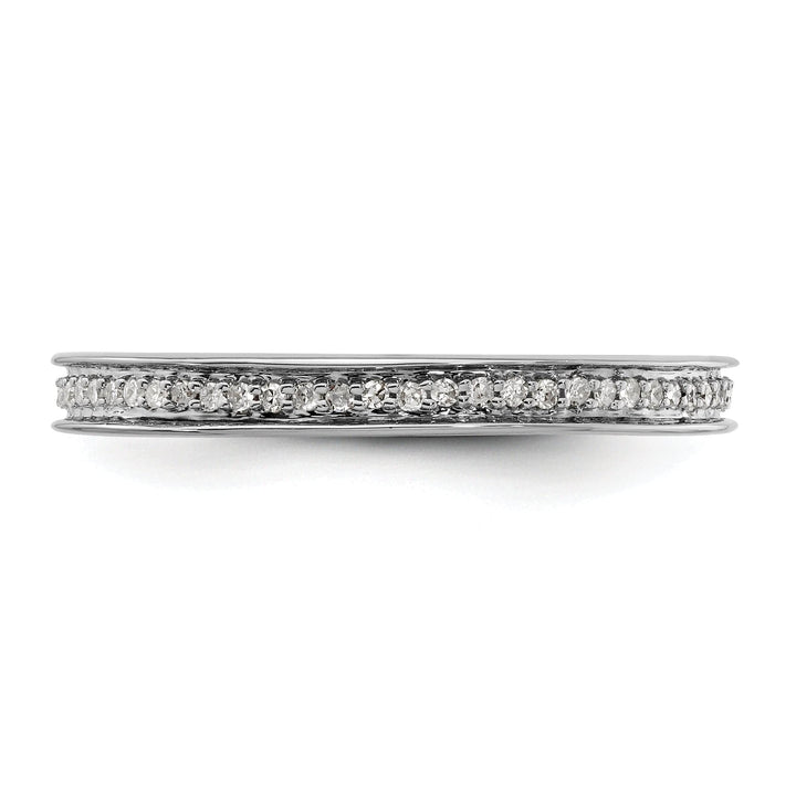 Stackable Expressions Ring Sterling Silver Stackable Expressions Diamond Ring