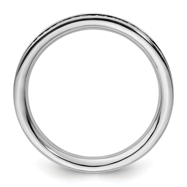 Stackable Expressions Ring Sterling Silver Stackable Expressions Diamond Ring