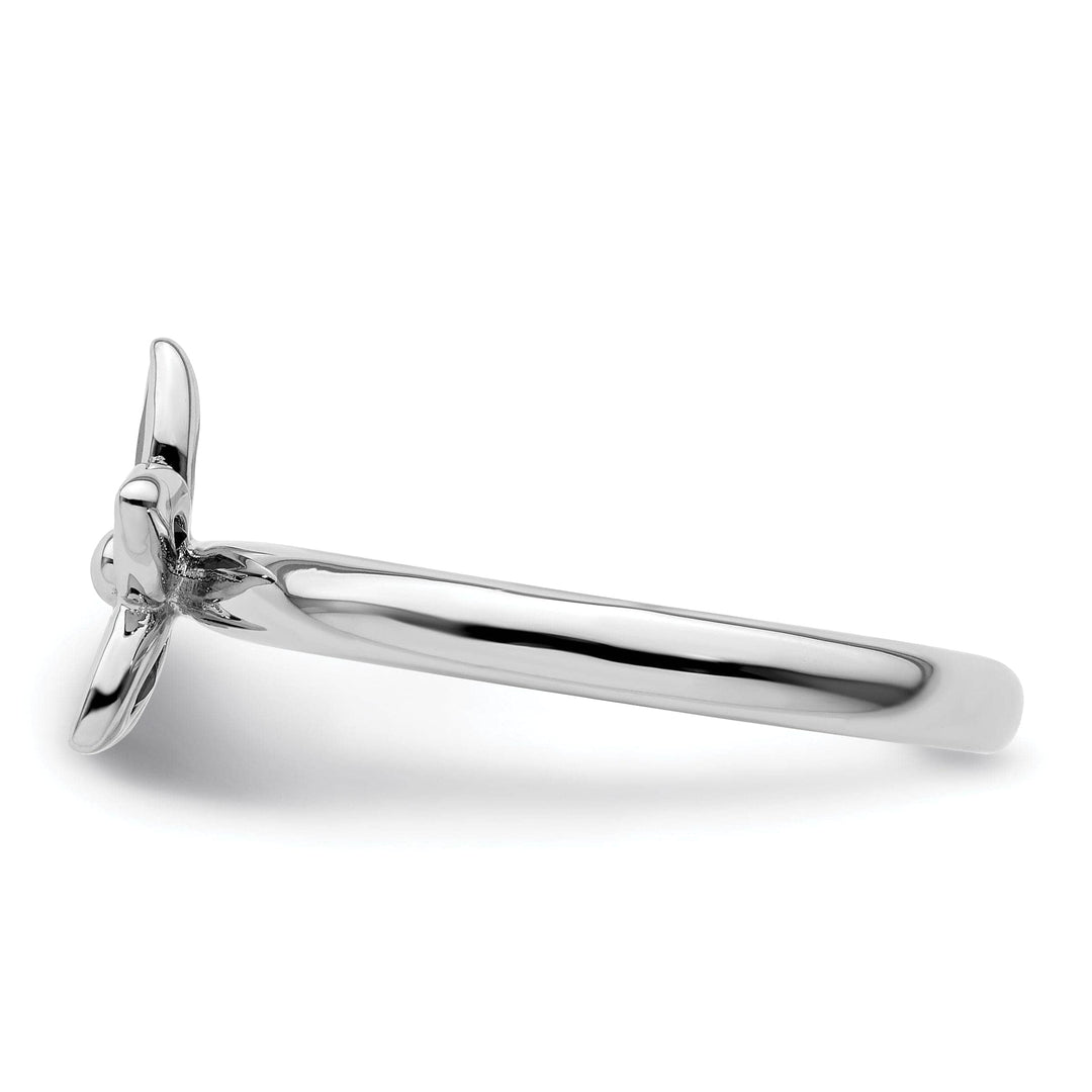 Stackable Expressions Ring Sterling Silver Stackable Expressions Garnet Ring