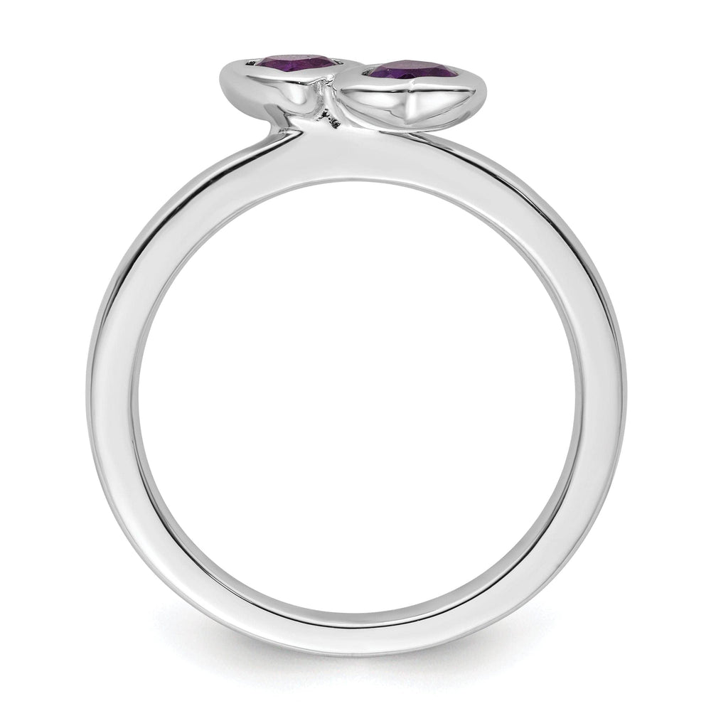 Stackable Expressions Ring Sterling Silver Stackable Expressions Heart Ring