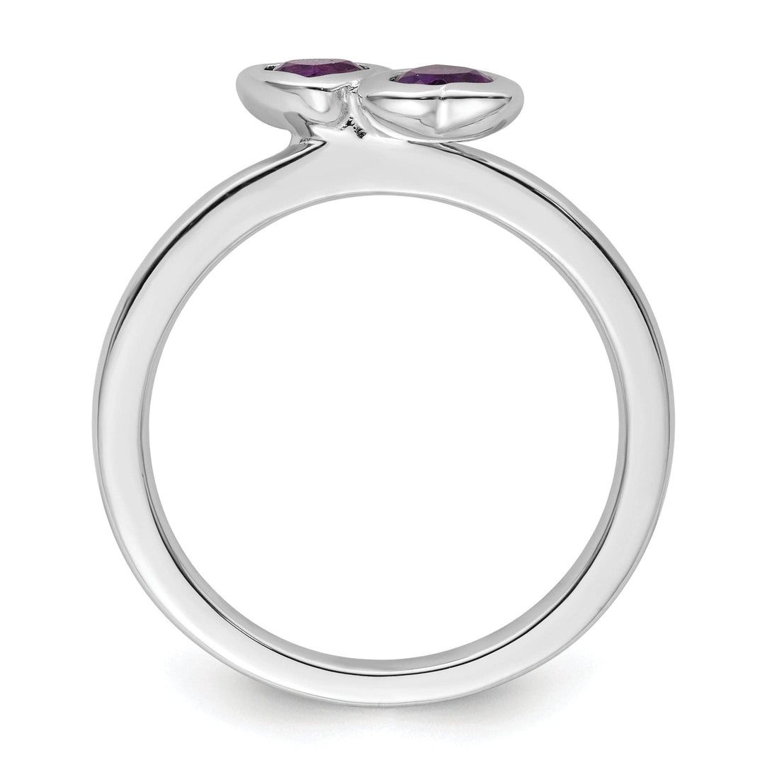 Stackable Expressions Ring Sterling Silver Stackable Expressions Heart Ring