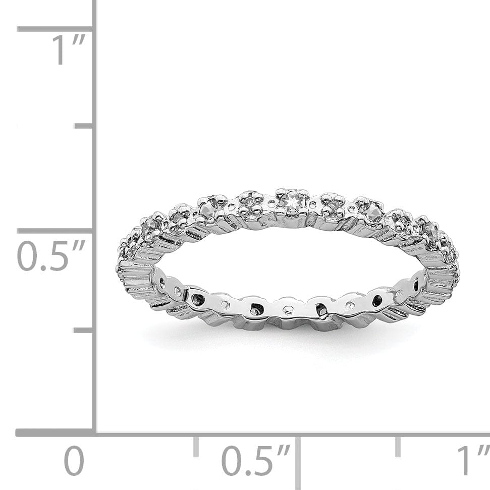 Stackable Expressions Ring Sterling Silver Stackable Expressions Ring