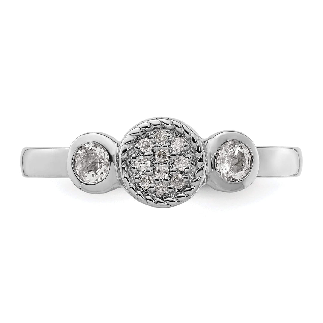 Stackable Expressions Ring Sterling Silver Stackable Expressions Ring