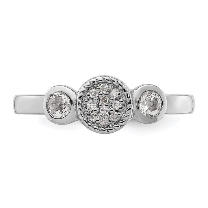 Stackable Expressions Ring Sterling Silver Stackable Expressions Ring