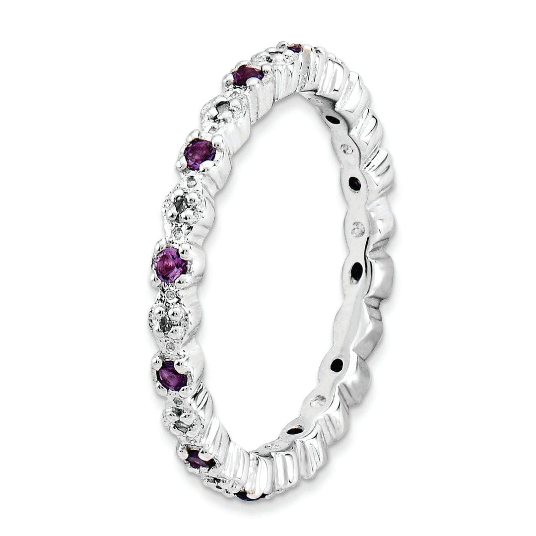 Stackable Expressions Ring Sterling Silver Stackable Expressions Ring