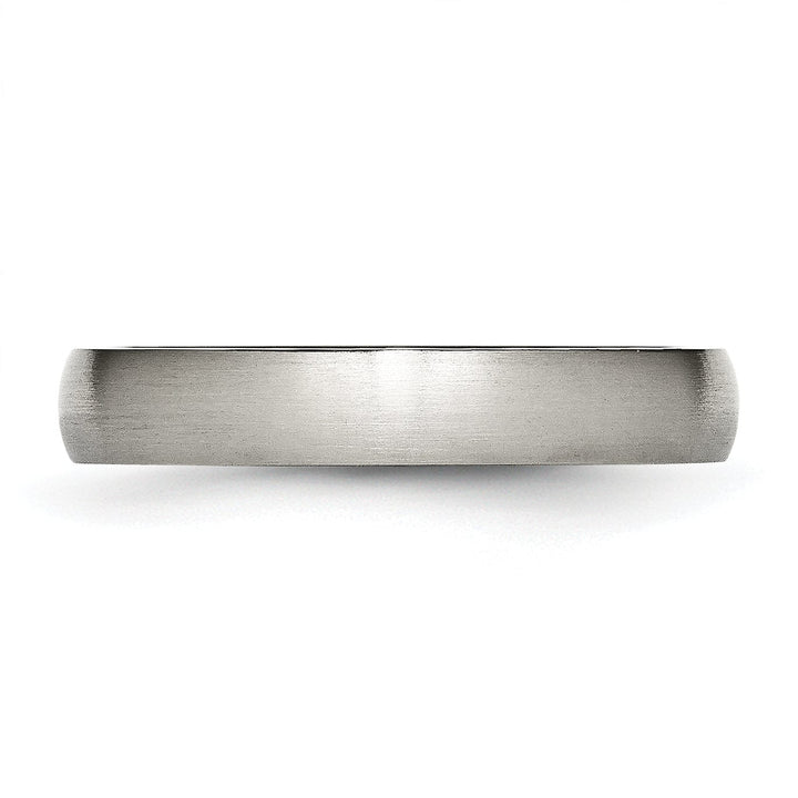 Bridal Ring Titanium Brushed Comfort Fit Wedding Band