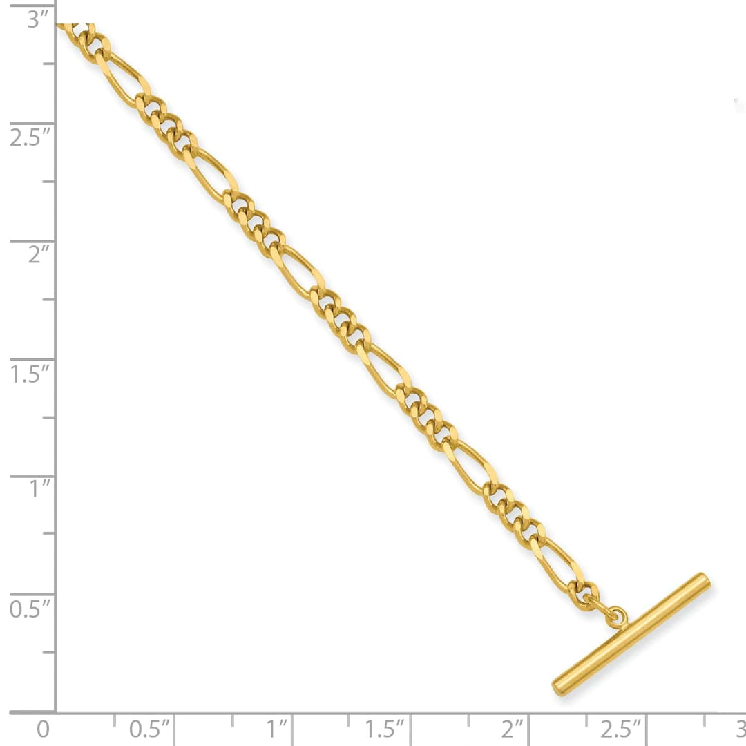 Kelly Waters Tie Chain Gold Plated Figaro Tie Chain