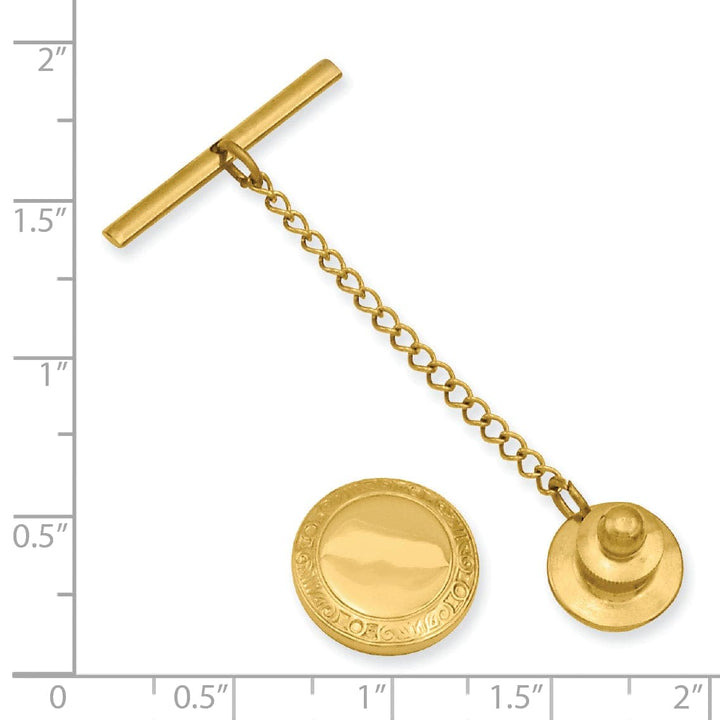 Kelly Waters Tie Tac Gold Plated Round Tie Tac